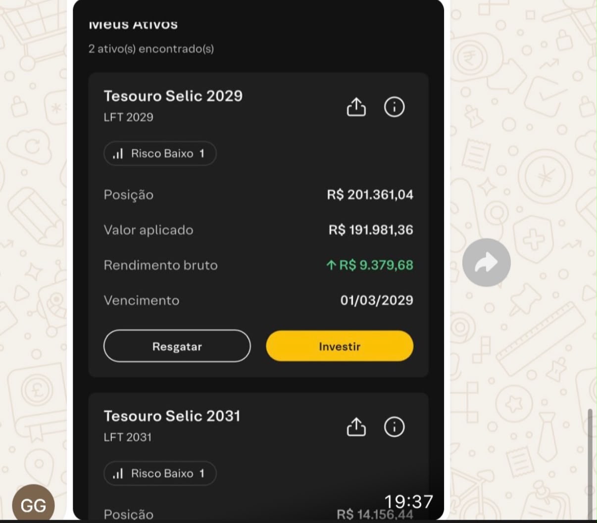 +R$9.379 em juros em menos de 6 meses